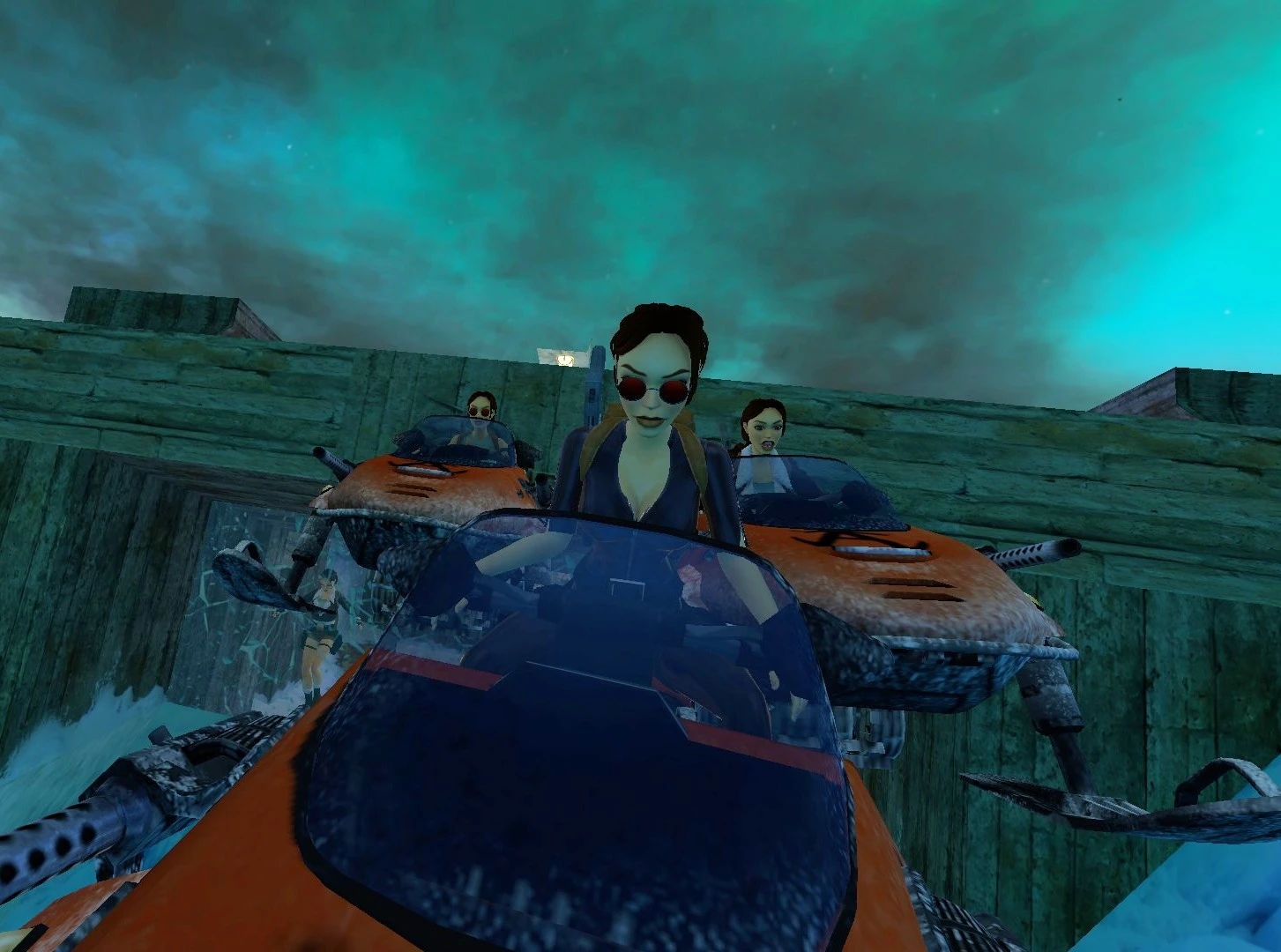 Snowmobile race in Antarctica TR3 Multiplayer