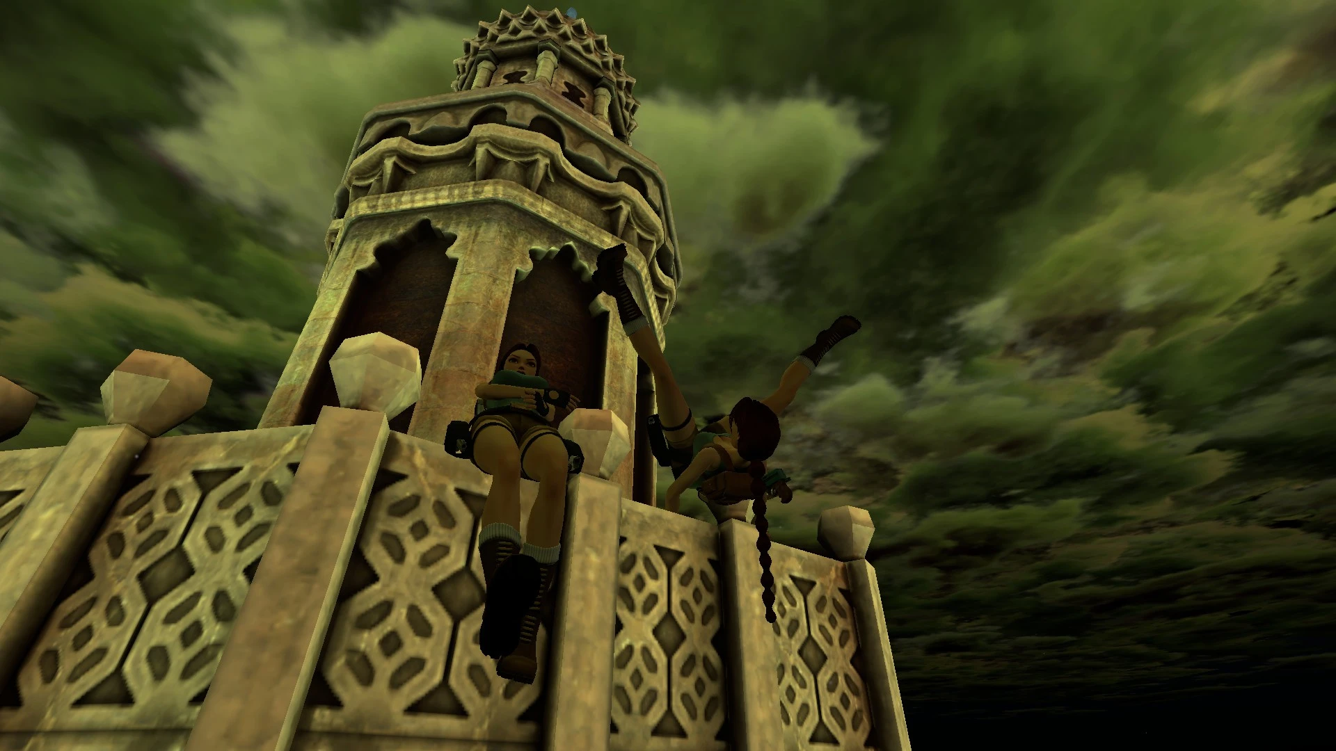 Temple tower in India TR3 Multiplayer