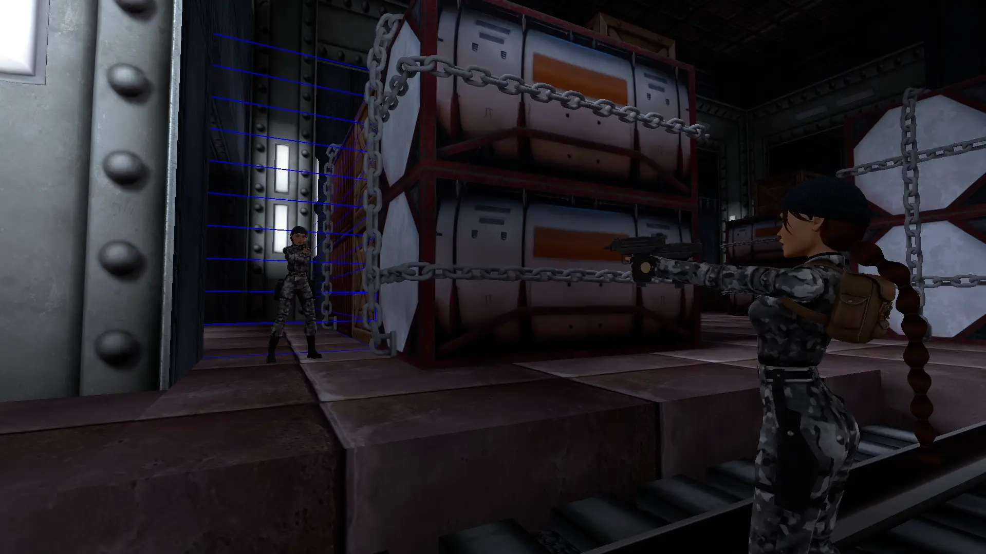 Combat at Area 51 Nevada TR3 Multiplayer