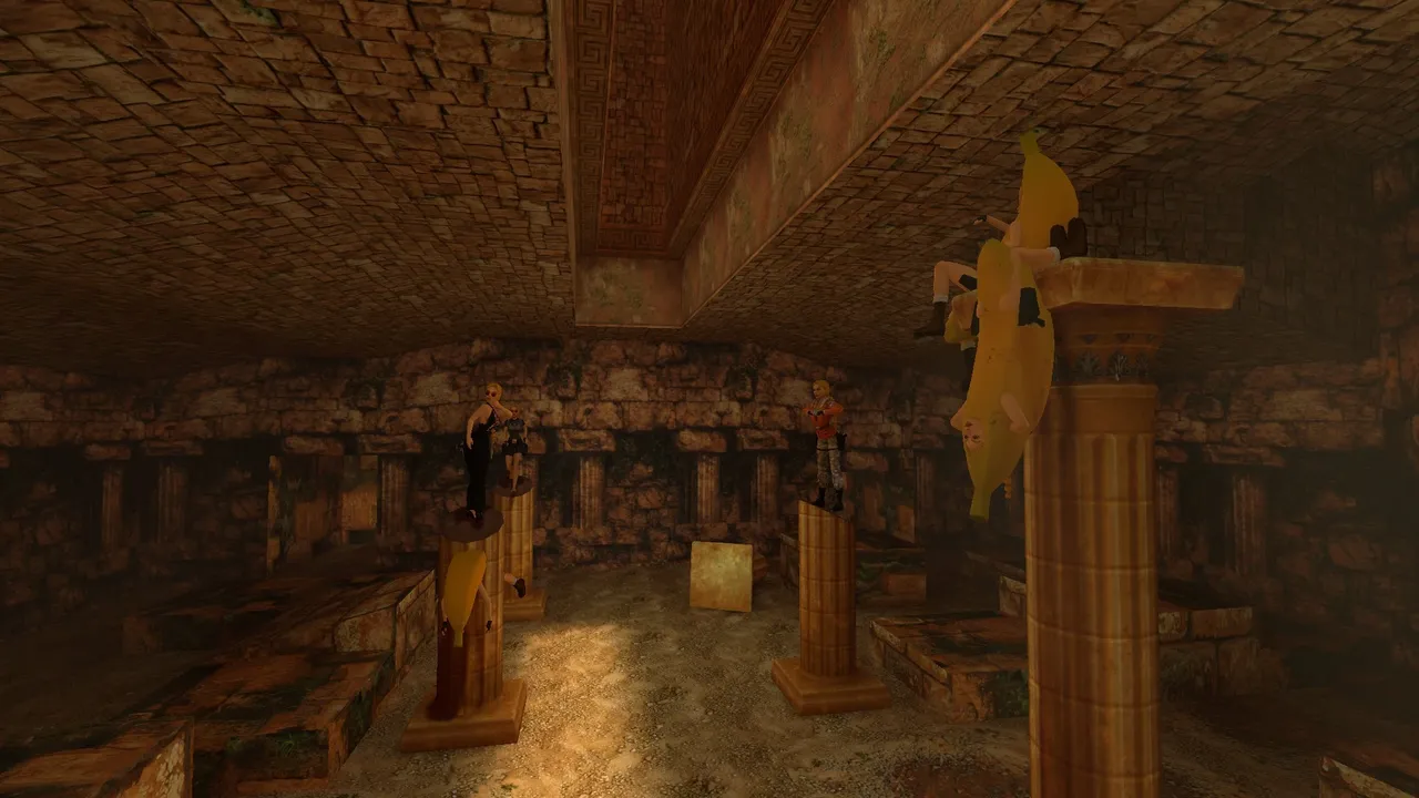 Group by pillar at Palace of Midas TR1 Multiplayer