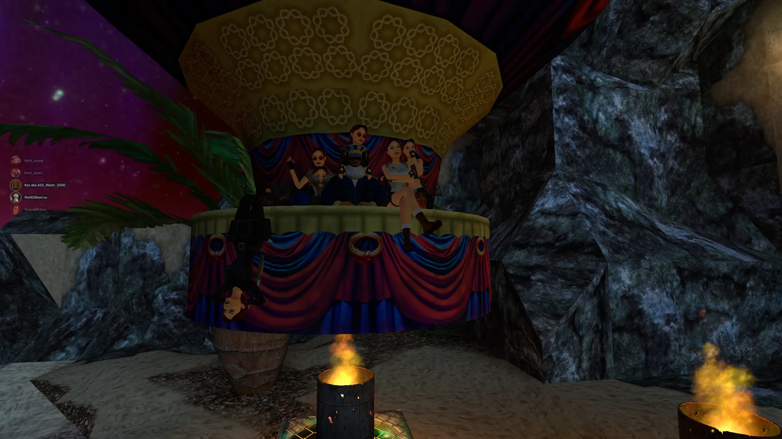 Carousel group in South Pacific TR3 Multiplayer