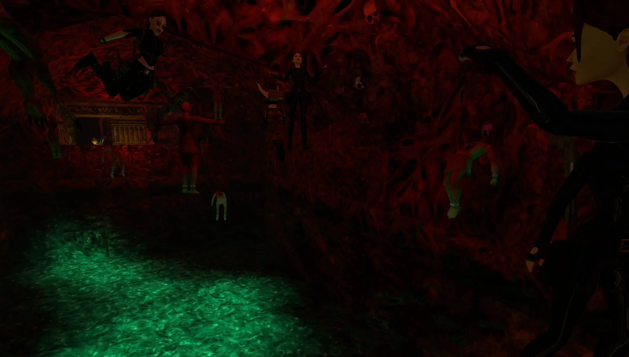 Meteor cavern in South Pacific TR3 Multiplayer