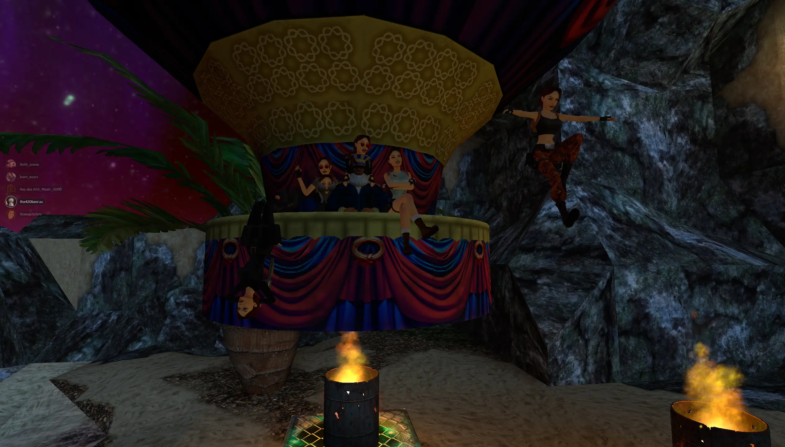 Palace group at Cleopatra's Palaces TR4 Multiplayer