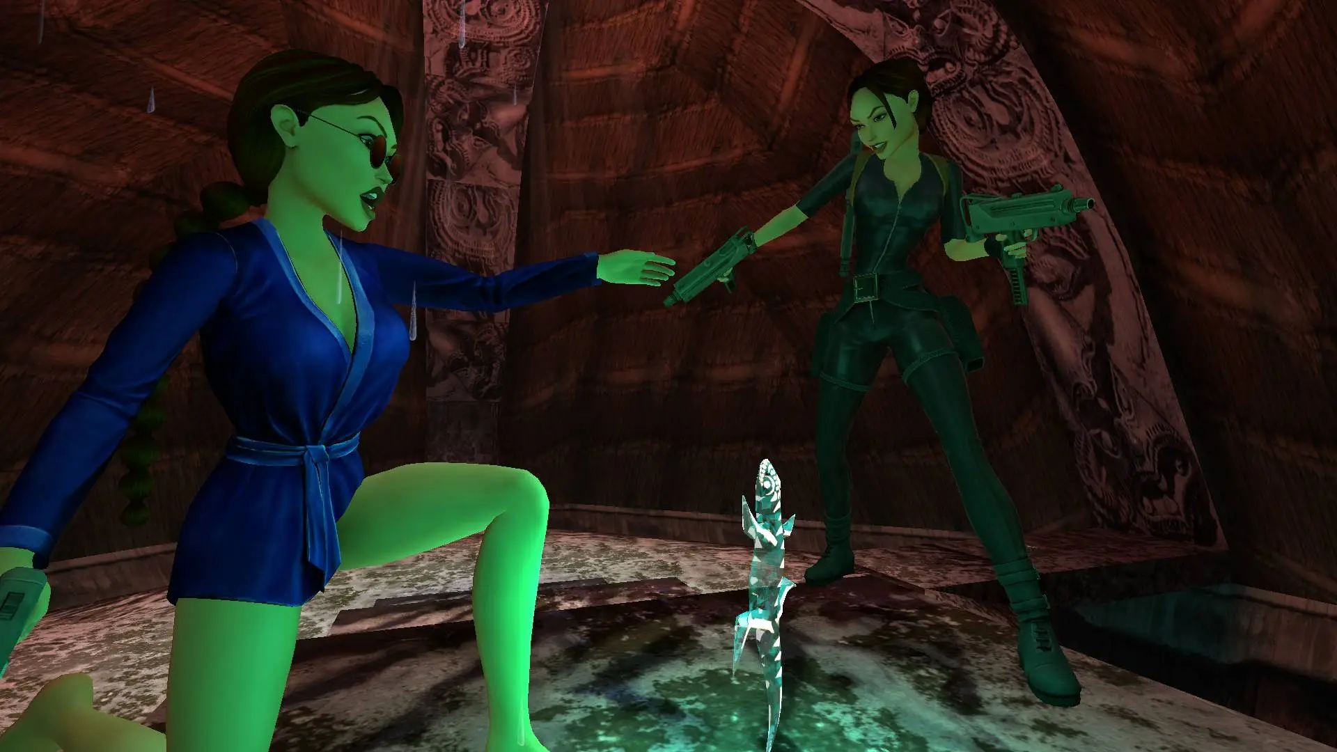 Alien standoff in South Pacific TR3 Multiplayer