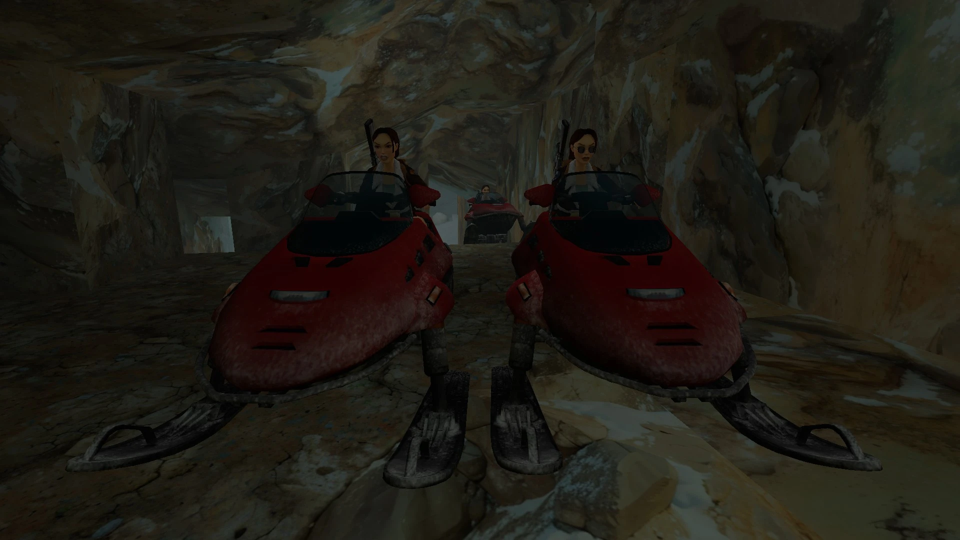 Snowmobile race in Tibet TR2 Multiplayer