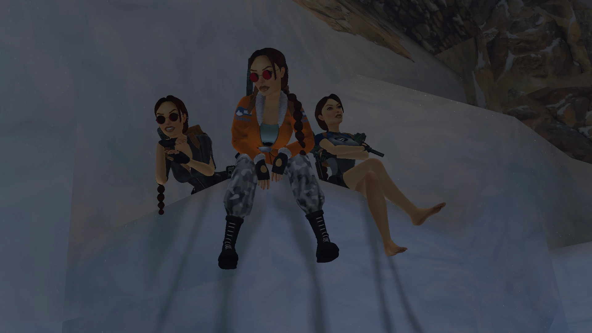 Ice slide in Antarctica TR3 Multiplayer