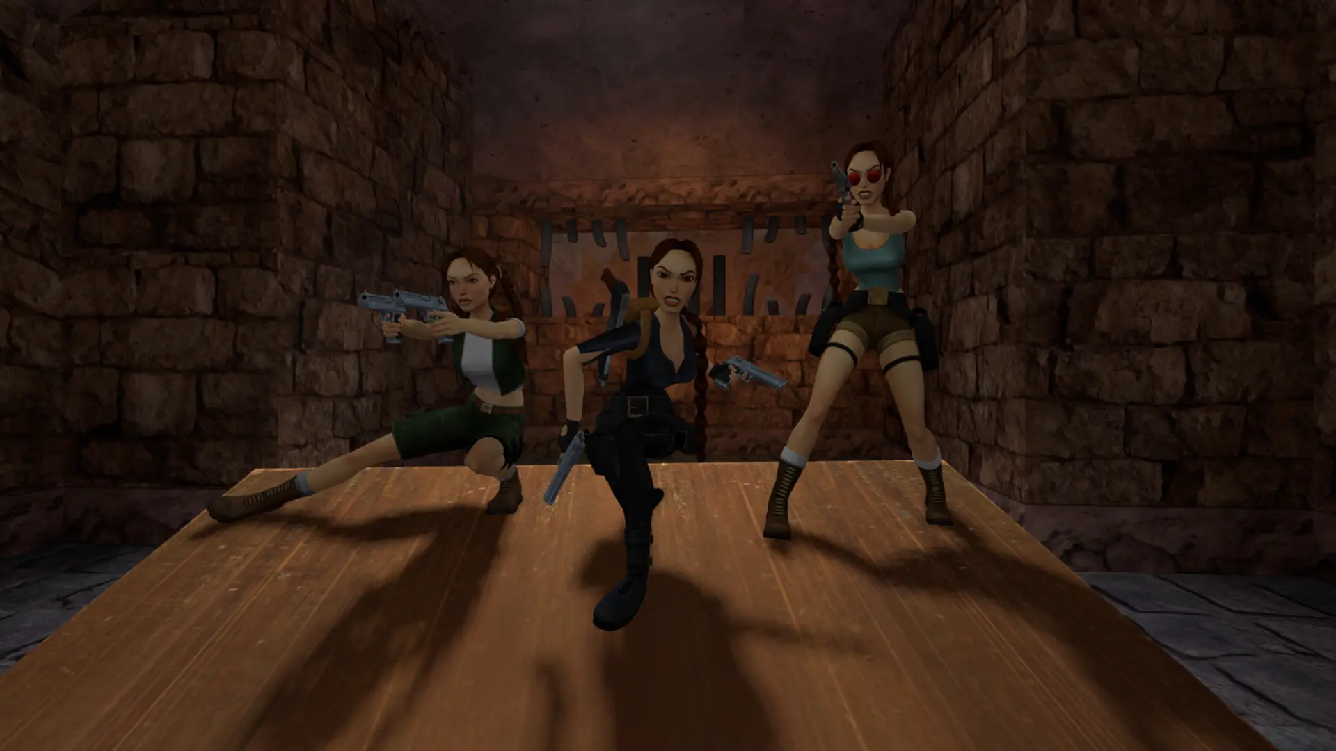 Plank trio in Egypt TR4 Multiplayer