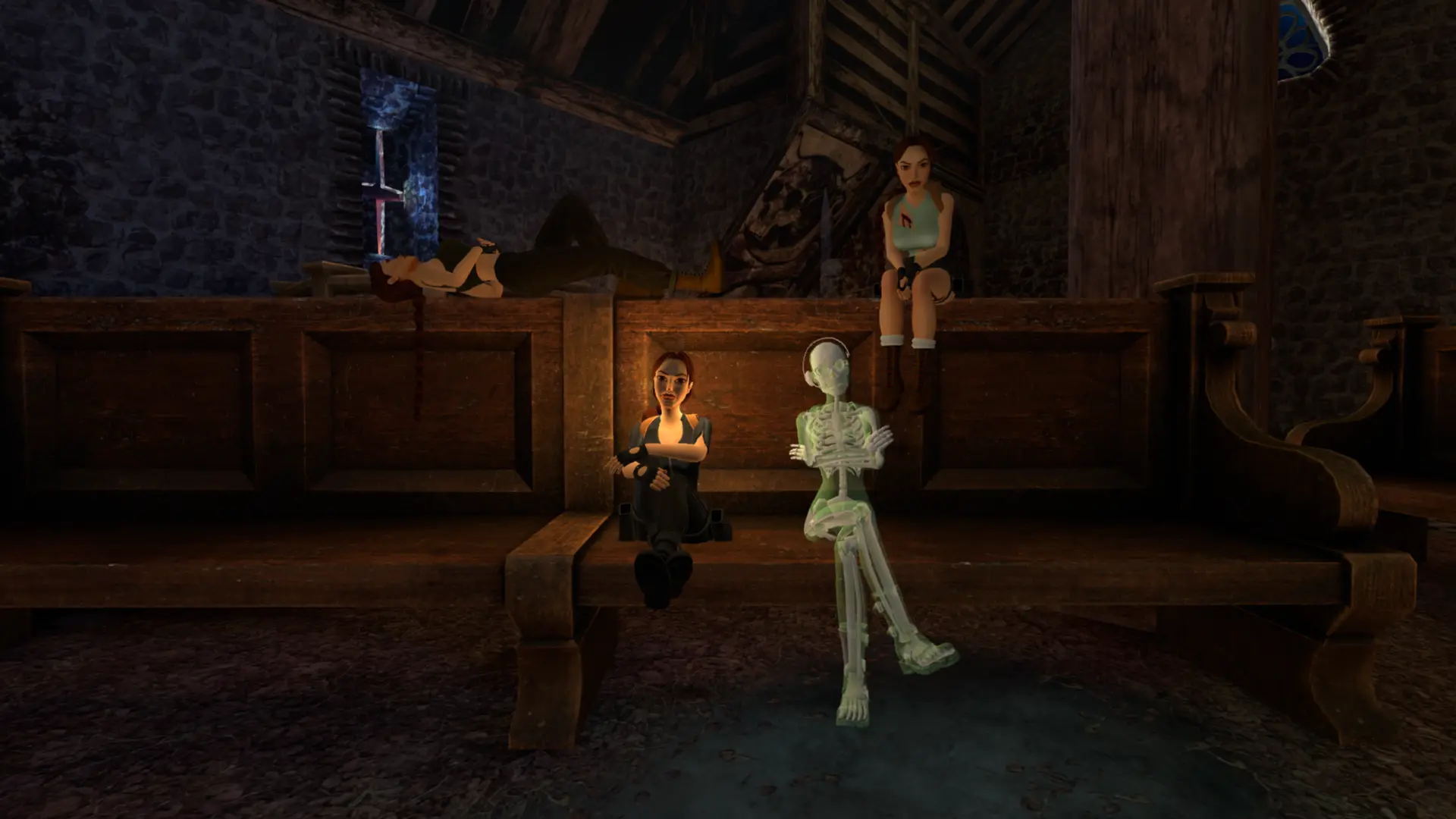 Church skeleton in Ireland TR5 Multiplayer