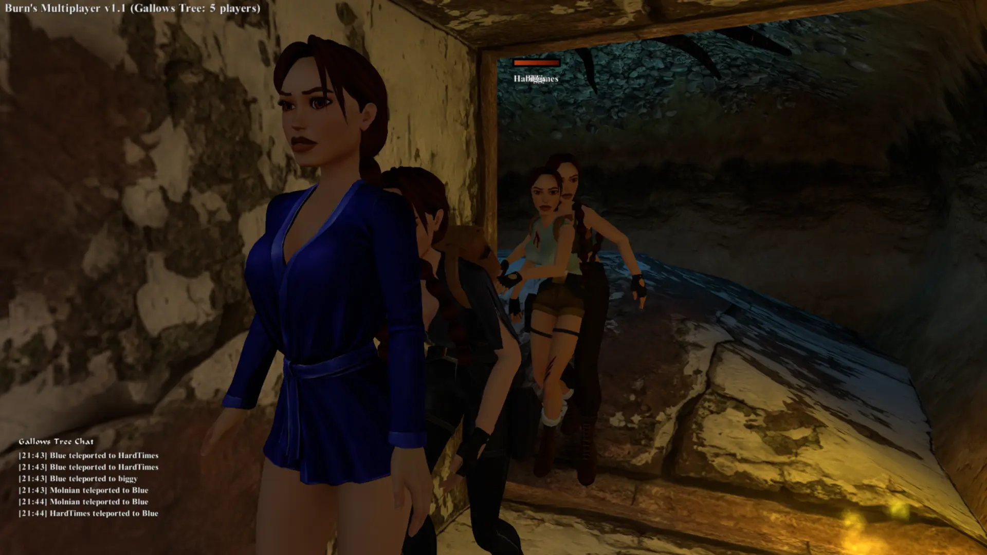 Corridor squad in Rome TR5 Multiplayer