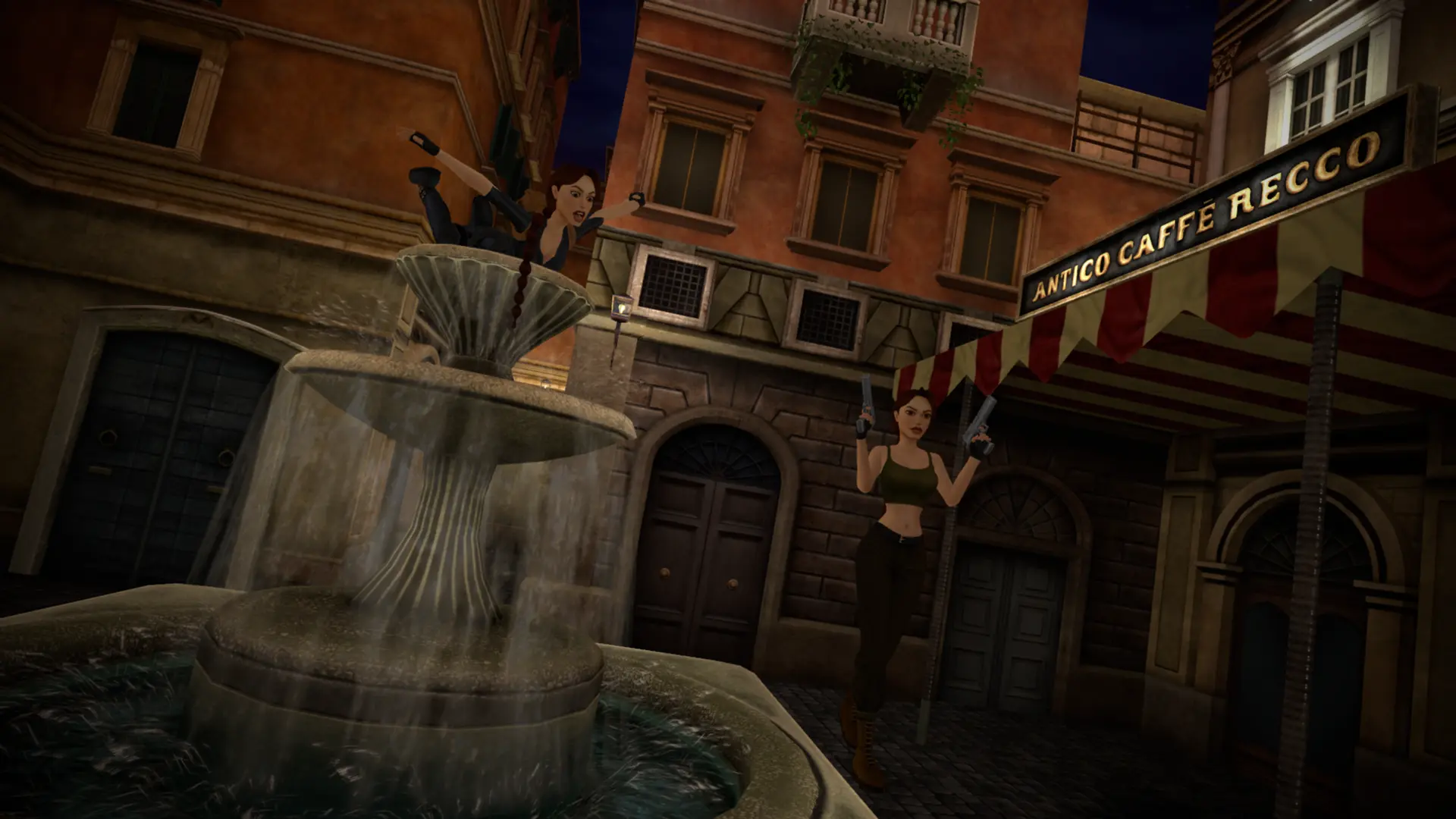 Fountain duo in Rome TR5 Multiplayer