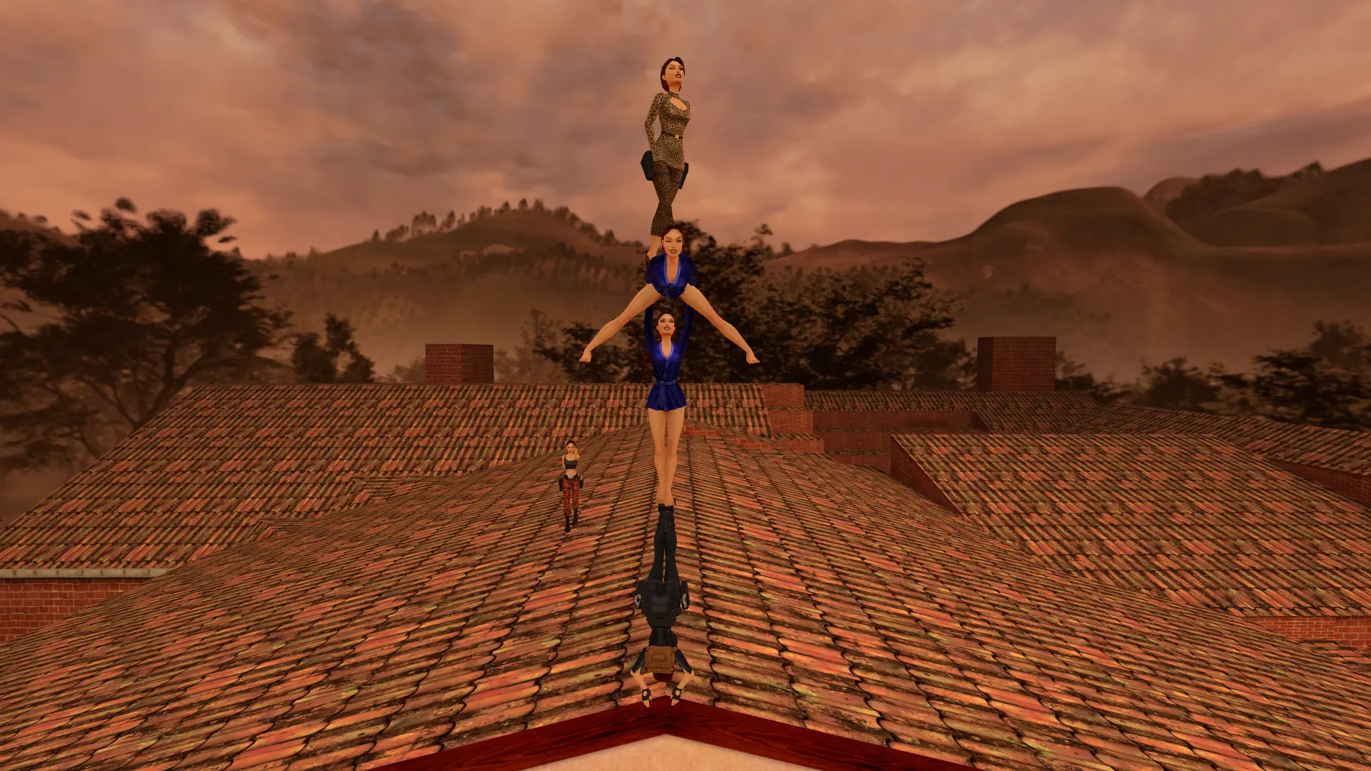 Roof tower in Rome TR5 Multiplayer