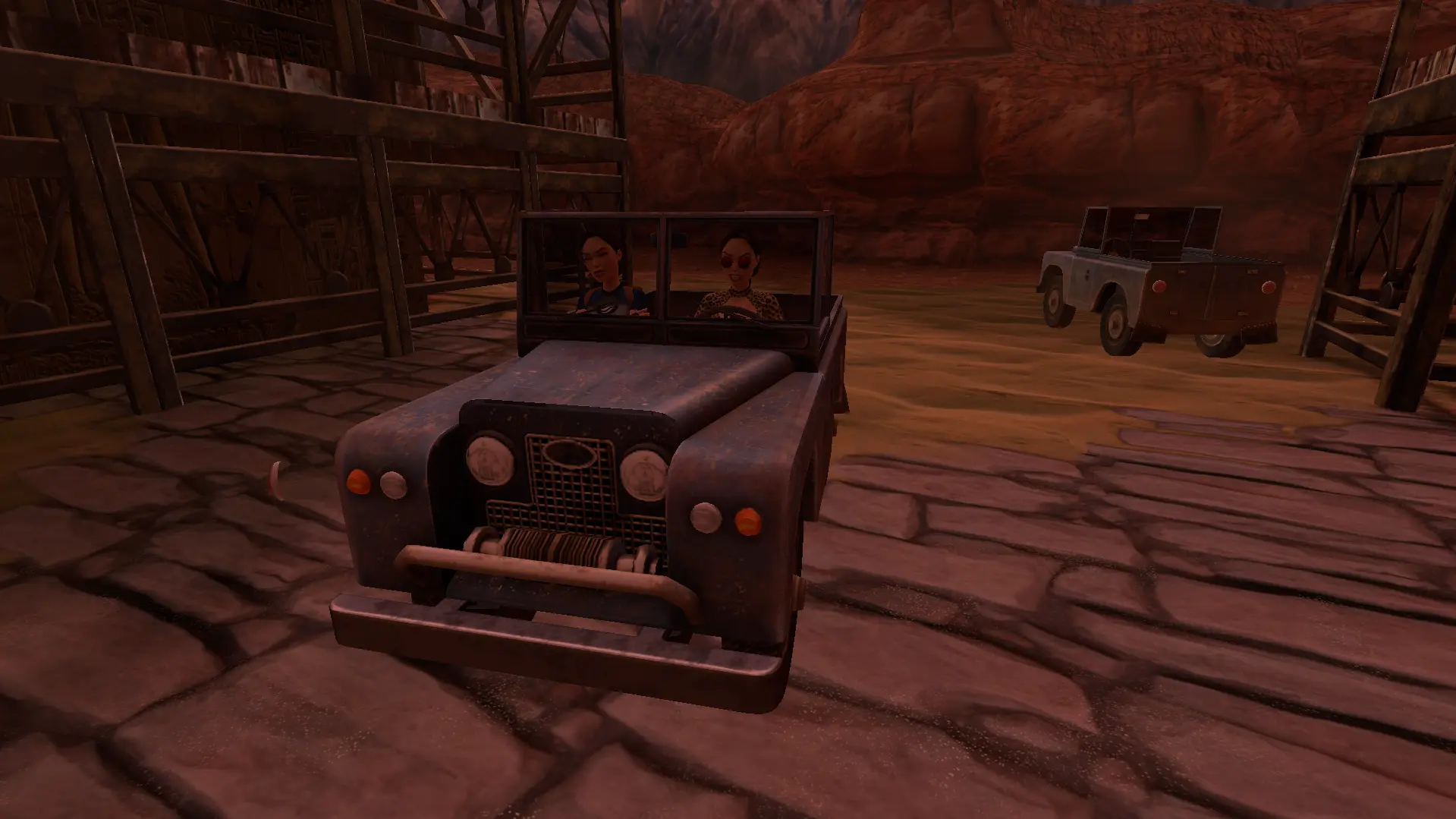 Jeep ride in Valley of the Kings TR4 Multiplayer