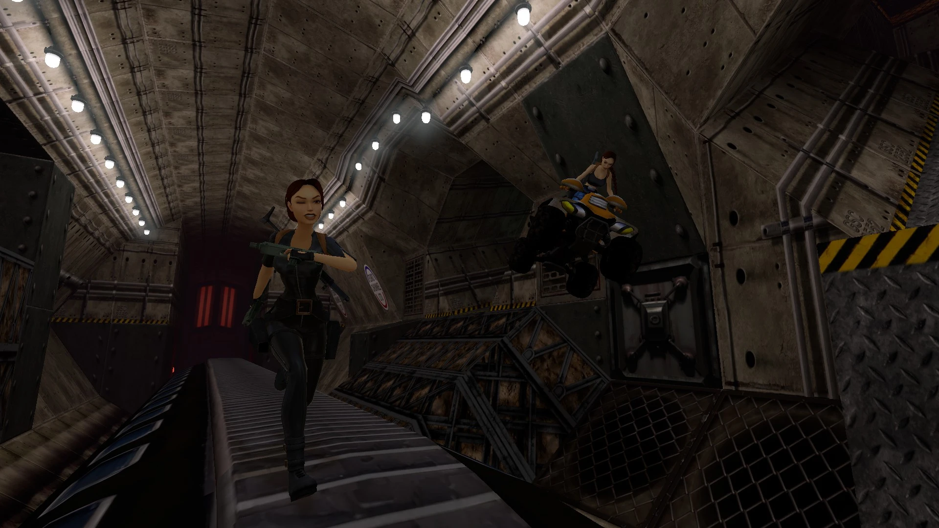 Two Laras on quads in Nevada TR3 Multiplayer