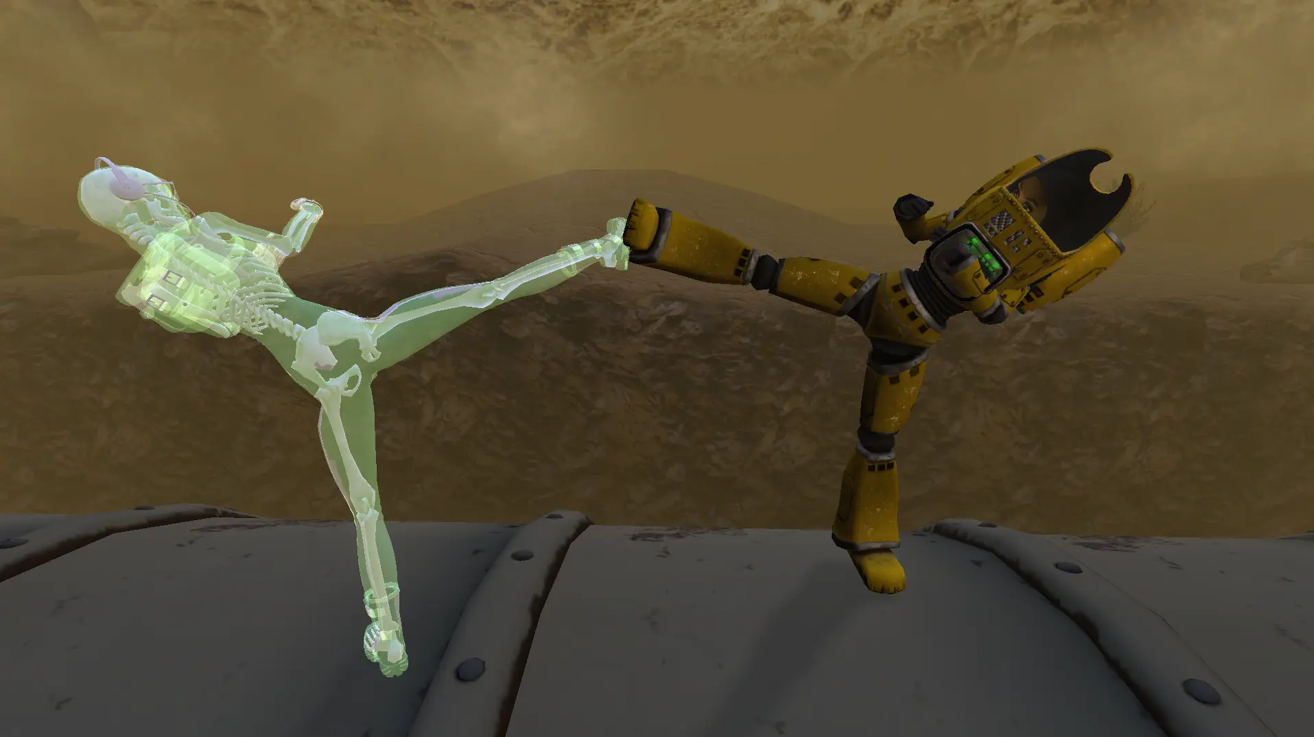 Photo pose at Desert Railroad TR4 Multiplayer